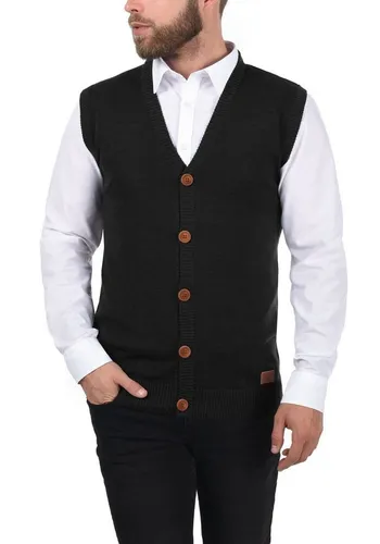 Blend Pullunder BHLennardo Stilvoller Pullunder mit Holzknopf-Leiste