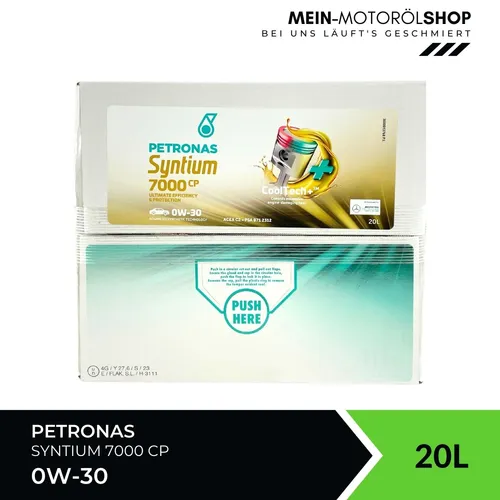Petronas Syntium 7000 CP 0W-30 Motoröl 20 Liter