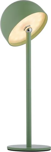 OTTO HOME Akku Tischlampe Garrin - Flexible LED-Leuchte für Innen & Außen, grün, Ø 11cm H: 34,4cm - Die Akku Tischlampe Garrin bietet flexible Beleuchtung für jeden Raum und Outdoor-Bereich. Mit schwenkbarem Leuchtenkopf und Touchdimmer für stimmungsvolle Lichtakzente. Ideal für individuelles Upcycling mit Flaschenaufsatz!
