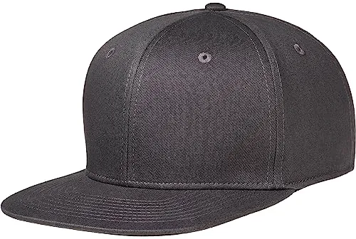 Pembroke® Snapback Cap, Herren und Damen, Anthrazit - Vielseitige Baseball Cap für Herren und Damen, mit verstellbarem Strapback für individuellen Sitz. Hochwertiges, strapazierfähiges Material sorgt für Langlebigkeit und Komfort, ideal für Sport und Freizeit.