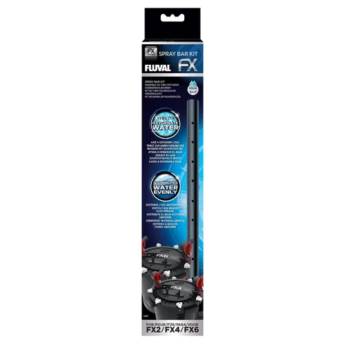 Fluval Düsenstrahlrohrset für FX4, FX6 A233 - Luftausströmer für Süß- und Salzwasser, verbessert die Wasserzirkulation und sorgt für optimale Sauerstoffversorgung im Aquarium.