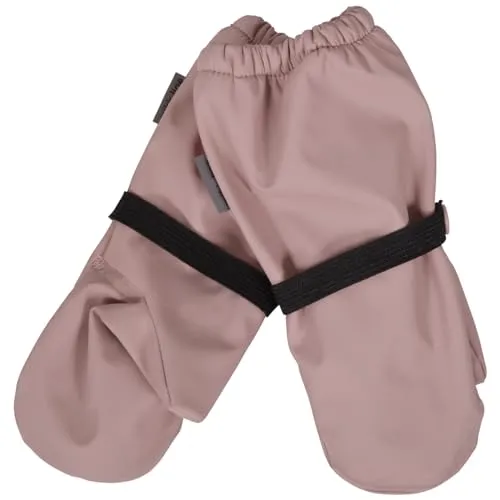 Mikk-Line - Kid's PU Rain Mittens with Fleece - Handschuhe Gr  74/80 rosa