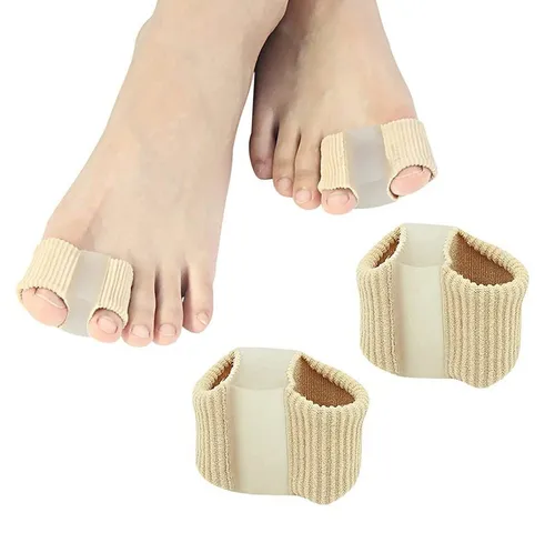 COOL-i ® Zehenkorrektor Silikon Zehenspreizer für Hallux Valgus (1 Paar), bei Ballenzeh – für Tag & Nacht, unauffällig & unisex tragbar
