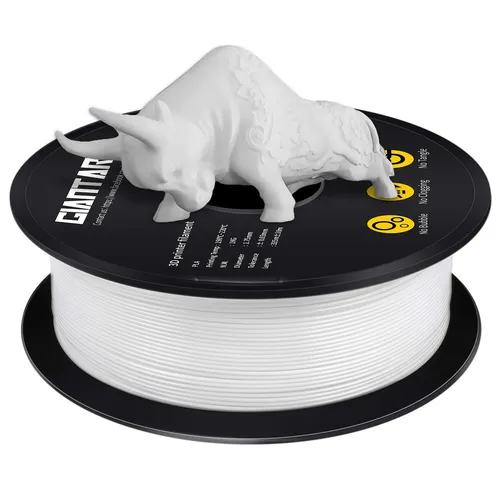 PLA Filament 1.75mm, GIANTARM 3D Drucker Filament PLA Weiß 1kg Spool