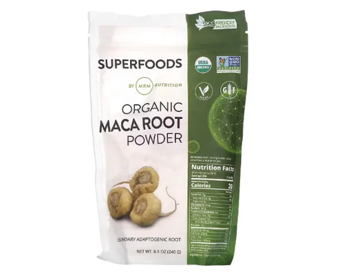 Produktbild MRM Nutrition, Organic Maca Root Powder, Bio-Maca-Wurzelpulver, 240 g
