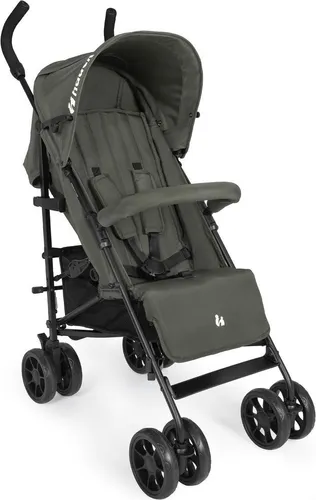 Hauck Kinder-Buggy Fold N Care – Leichter Schirmbuggy - Kompakter und stabiler Buggy für unterwegs, ideal für Reisen. Mit 4-fach-Federung, schwenkbaren Vorderrädern und 5-Punkt-Gurt für Sicherheit. Klein zusammenklappbar mit praktischem Tragegriff.