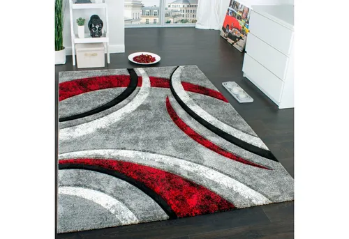 Paco Home Teppich Brillance 758, rechteckig, 14 mm Kurzflor