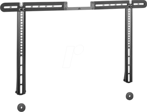 My Wall HS9L Soundbar-Halterung Starr Schwarz - Halter für Lautsprecher, optimiert für Sonos Arc mit einfacher Montage und perfektem Klangerlebnis bei Fernseherbewegungen.