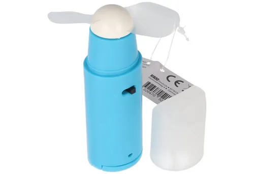 AccuCell Tischventilator Mini-Ventilator mit Deckel, Handventilator, farblich sortiert
