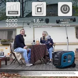 Notstromaggregat Inverter-Generator KS 4000iE S – 4KW Stromerzeuger