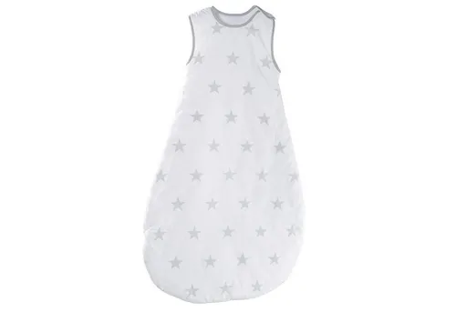 roba Schlafsack Little Stars 110 cm - Babyschlafsack aus 100% atmungsaktiver Baumwolle im coolen Sternchendesign, ideal für ganzjährigen Einsatz und gesunden Schlaf.