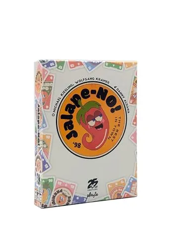 25th Century Games Jalape-NO!, Klassisches Trick Taking Kartenspiel für 3 bis 9 Spieler Don't eat The Jalapeno