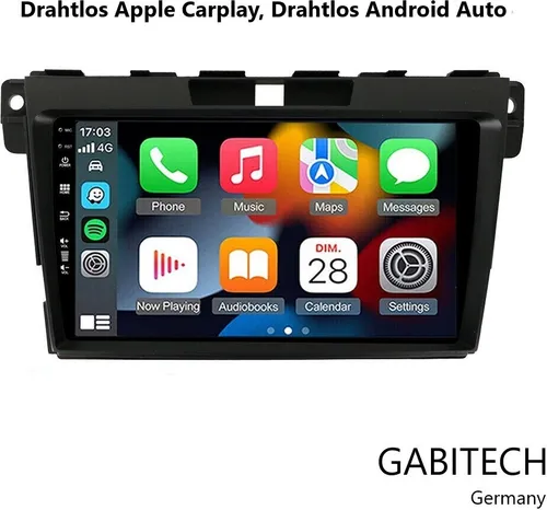 GABITECH Autoradio für Mazda CX-7 (2006-2015) mit Android 13