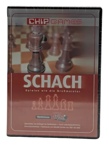 ✅ CHIP Games - Schach von Windows XP - (PC DVD Spiel) (DE) ✅NEU SEALED NEW✅