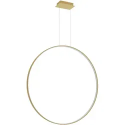 Hängeleuchte RIO 110 gold LED 4000K - Elegante Hängeleuchte für vielseitige Nutzung, ideal für private und öffentliche Räume. Hochwertige LED-Technologie sorgt für exzellente Lichtqualität und Ästhetik.