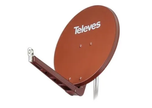 Televes S85QSD-Z 85x95cm Alu-Profi-Reflektor - Robuster Aluminium-Sat-Reflektor mit klappbarem Feedhalter für einfache Montage. Ideal für optimale Signalqualität in SAT-Anlagen.