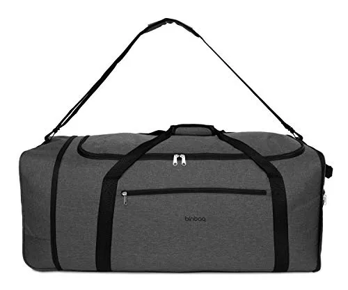 Hauptstadtkoffer blnbag M4 – Faltbare Rollenreisetasche 90L - Robuste Reisetasche aus wasserabweisendem Polyester, 90 Liter Volumen, faltbar und platzsparend – ideal für Reisen und flexibles Verstauen.