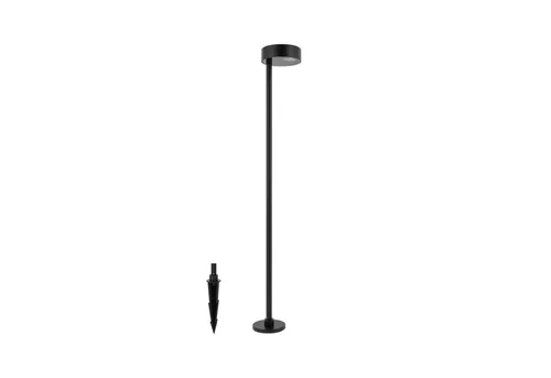 Licht-Erlebnisse Außen-Stehlampe ARALIS – Modern & Elegant - Moderne Außen-Stehlampe mit fest integrierter LED, ideal für die Wegbeleuchtung. Mit einem eleganten Aluminium-Gestell und Schutzart IP54 für langfristige Nutzung im Freien.
