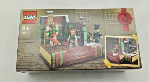 LEGO 40410 Hommage an Charles Dickens – Limitierte Auflage - LEGO Komplettset, limitiert und neu, ideal für Sammler und Fans von saisonalen Sets, 333 Teile für kreativen Bau-Spaß.