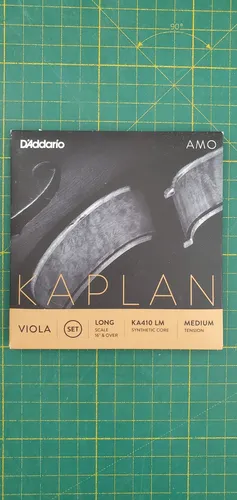 D'Addario Amo Kaplan Viola Set KA410 LM Long Scale 16