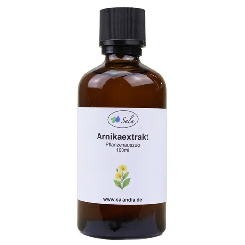 Sala Arnika Extrakt Arnikaextrakt Pflanzenextrakt 100 ml Glasflasche