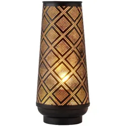 Marrakesch Nachttischlampe Qantas klein schwarz in gold von Marrakesch Orient & Mediterran Interior
