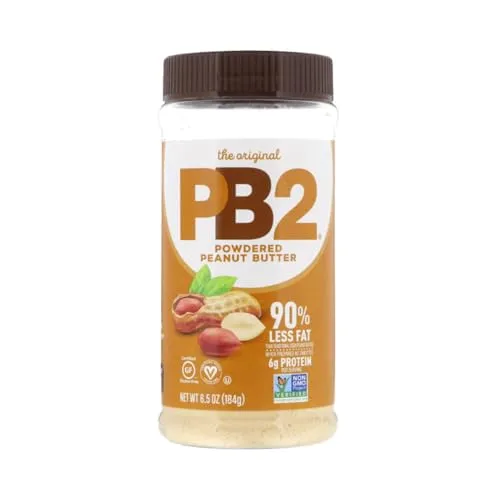 Yikki PB2 Erdnussbutter in Pulverform, 185 ml
