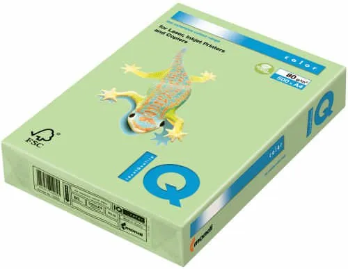 Kopierpapier pastellfarben, DIN A4, 120, holzfrei, ECF, gelb