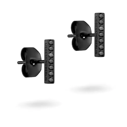 Liebeskind Berlin Paar Ohrstecker Edelstahl - Ohrstecker aus hochwertigem Edelstahl mit funkelnden Zirkonias, ideal für jeden Anlass und perfekten Tragekomfort. Kombinierbar für individuellen Style!
