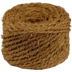Baumbindeband aus Kokosfaser 50 m lang 4,5 mm stark - 2 fach gewickelt