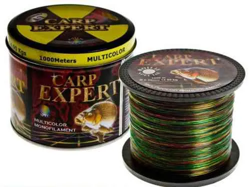 Carp Expert Multicolor 1000m Schnur ANGELSCHNUR Monofile Schnur Monofil Mono