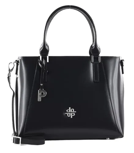 Picard Shopper Black Tie aus Rindsleder - stilvoll und langlebig - Damen-Henkeltaschen aus hochwertigem Rindsleder, ideal für den Alltag. Schlichtes Design kombiniert mit edler Verarbeitung zieht die Blicke auf sich.