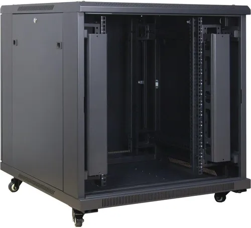 INTER-TECH SNB-8815 - Serverschrank 15HE 800mm Tiefe Gesamtlast bis zu 400kg Erfuellt Schutzklasse IP20 abschliessbar (88887258)