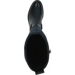 CAPRICE Damen Hohe Stiefel mit Absatz - Bequeme Wanderschuhe in Blau (Ocean Comb) - Wanderschuhe mit innovativer AIRMOTION Sohlentechnologie für optimale Zirkulation und Federung. Der Stretchanteil sorgt für perfekte Passform und hohen Tragekomfort.