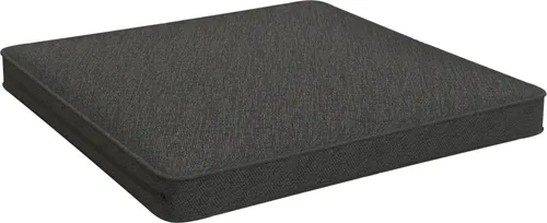 POKAR Loungekissen Sitzauflagen Sitzkissen Sitzpolster, Farbe:Anthrazit, Size:Sitzkissen 60x60