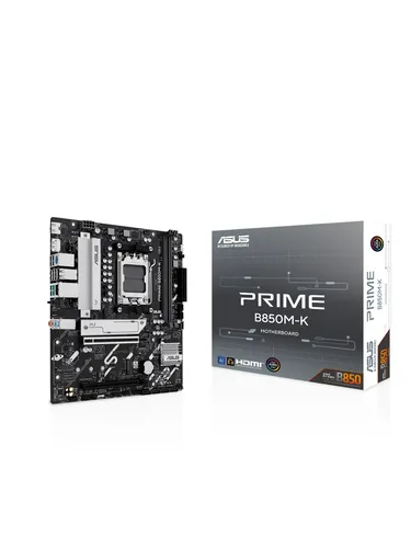 ASUS MB PRIME B850M-K: Kompaktes mATX Mainboard für AMD Prozessoren