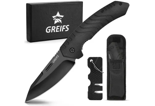 GREIFS Taschenmesser Klappmesser G1 (Full Black) von GREIFS