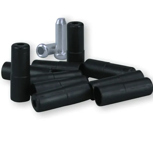 Endkappen Bremszug 5 mm inkl. 2 Hülsen Außenhülle Bremse Bremshülle Cap Set 10 x