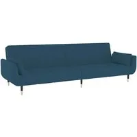 vidaXL Schlafsofa 2-Sitzer mit Kissen von vidaXL