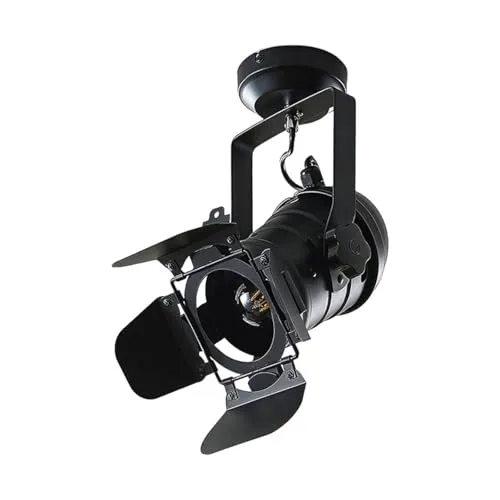 Lindby Deckenlampe 'Tilen' in Schwarz - Stilvolle Metall-Deckenleuchte - Moderne Deckenlampe im industriellen Design, ideal für verschiedene Räume. Mit warmweißem Licht sorgt sie für eine gemütliche Atmosphäre.