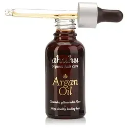 ahuhu Arganöl für strapazierte Haare (30 ml) - Haaröl für brüchiges, trockenes Haar, bekämpft Spliss & Frizz ohne Silikone, für natürlichen Glanz und geschmeidiges Haar.