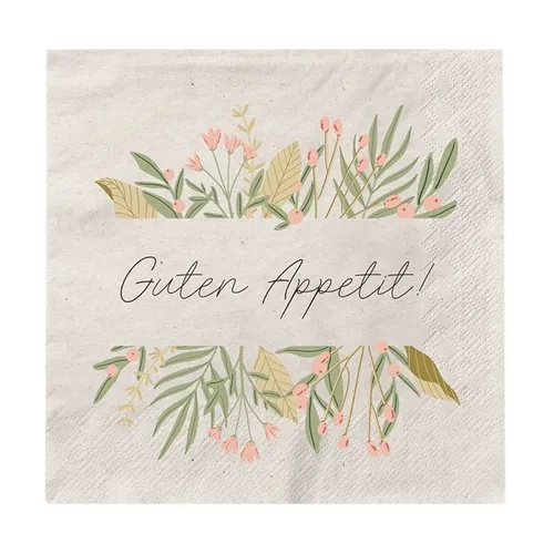 Papierservietten Grau von Grafik Werkstatt