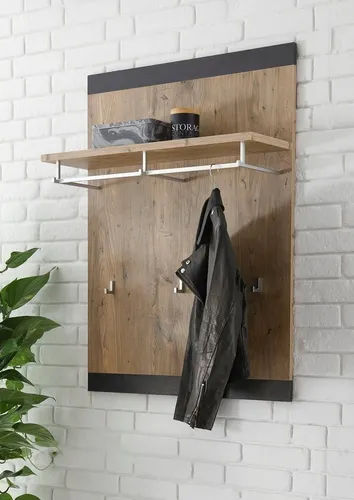 INOSIGN Garderobenpaneel Bruegge, Breite ca. 80 cm in braun von Inosign