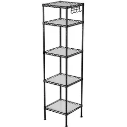 SONGMICS Badregal LGR23BK schwarz