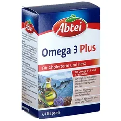 Abtei Omega-3 Plus Kapseln Tf