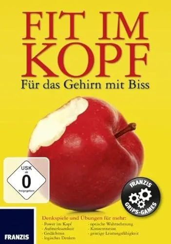 Fit im Kopf: Für das Gehirn mit Biss von FRANZIS