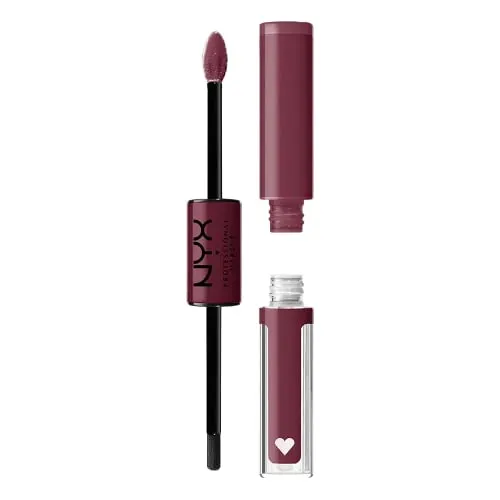 NYX Professional Makeup Lipgloss, Hochpigmentierte und langanhaltende Formel, Nicht abfärbend, Shine Loud, 19 Never Basic