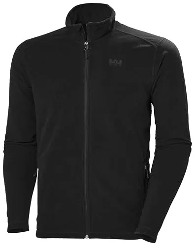Helly Hansen Daybreaker Fleece Jacket 3XL in Schwarz - Herren Midlayer und Fleecejacken zum Skifahren, atmungsaktives Polartec Fleece für optimale Wärme und Luftzirkulation, ideal für Outdoor-Aktivitäten und umweltfreundlich aus recyceltem Material.
