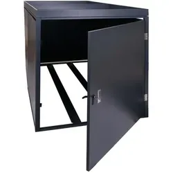 2er-Fahrradgarage mit Pflanzkasten MCW-L56b