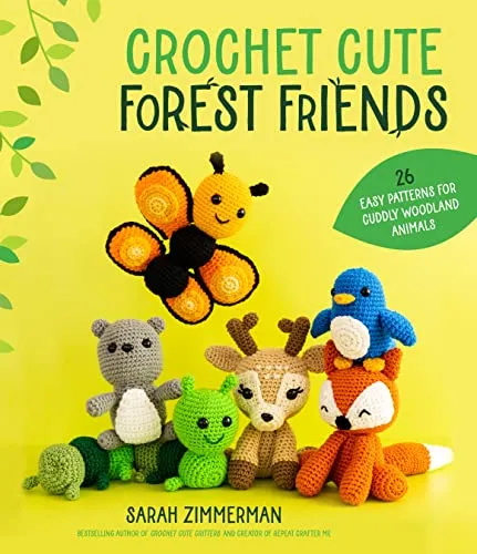 Produktbild Crochet Cute Forest Friends: 26 Easy Patterns for Cuddly Woodland Animals